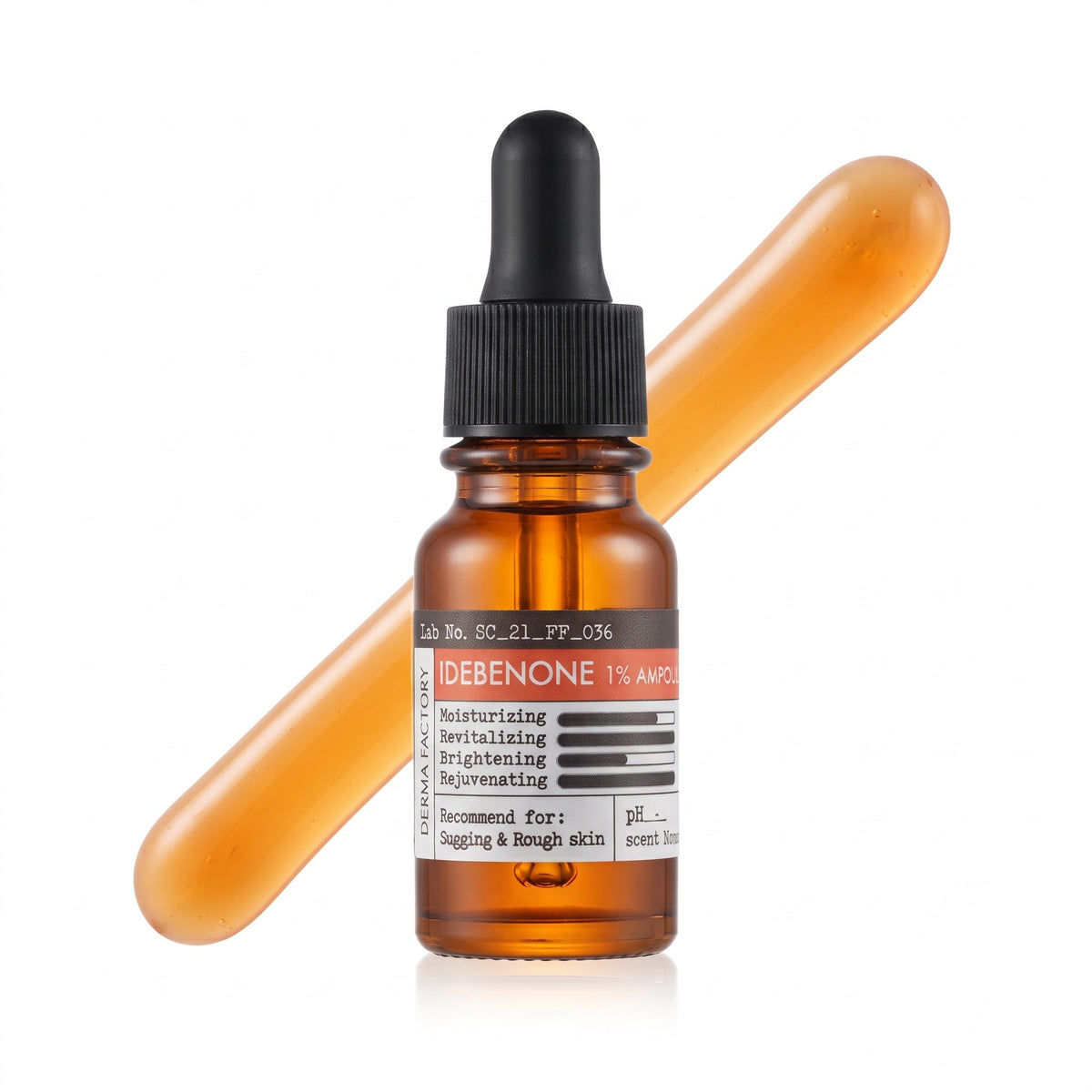 DERMA FACTORY Idebenone 1% Ampoule Oil 10ml