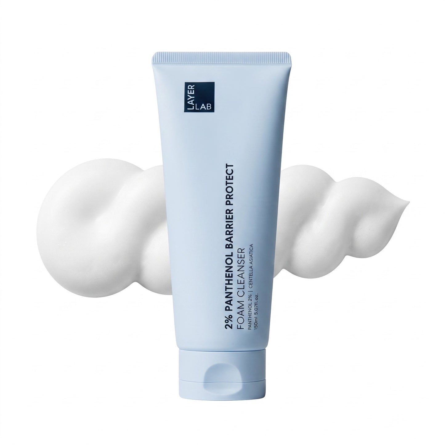 LAYER LAB 2% Panthenol Mild Alkaline Foam Cleanser 150ml