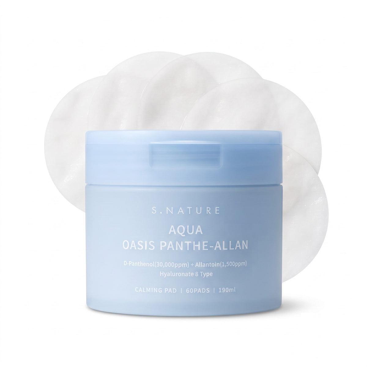 S.NATURE Aqua Oasis Panthe-allan Calming 60 Pads