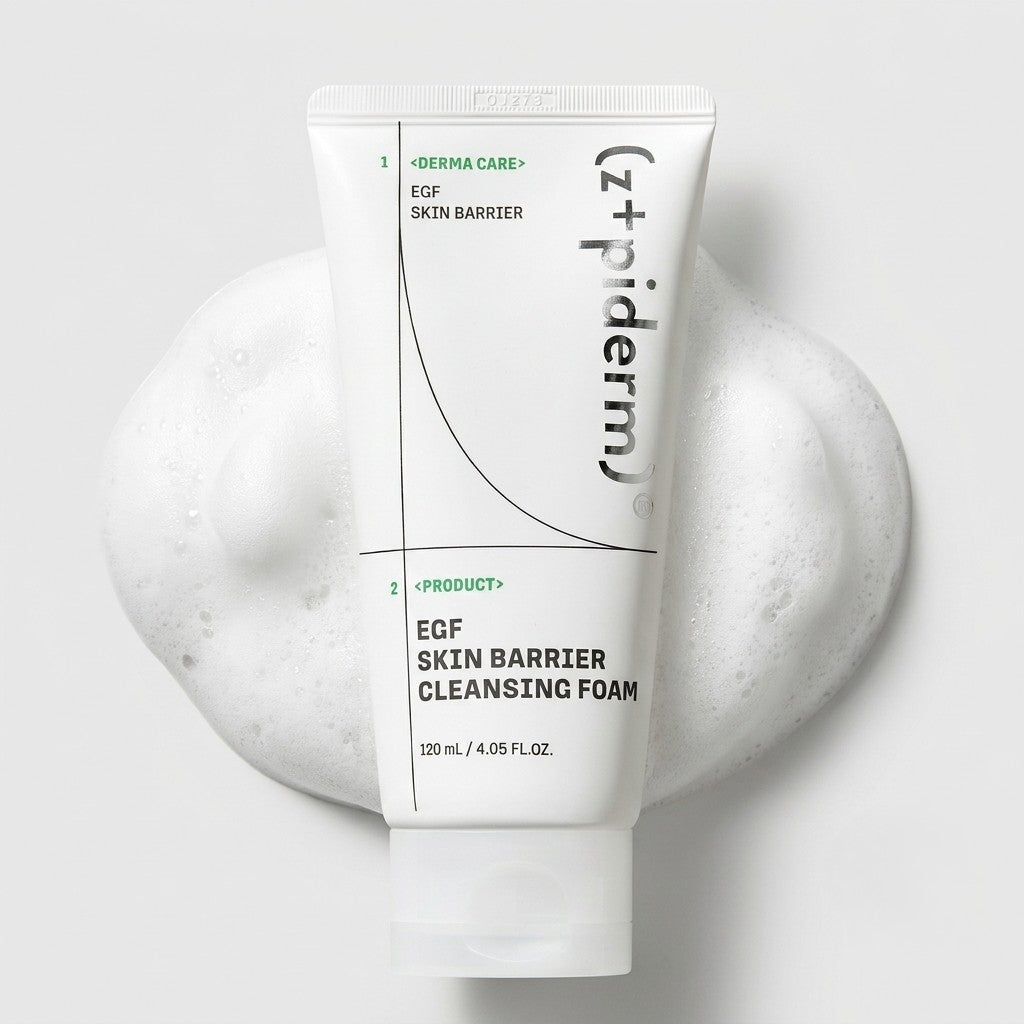 z+piderm EGF Skin Barrier Cleansing Foam 120ml