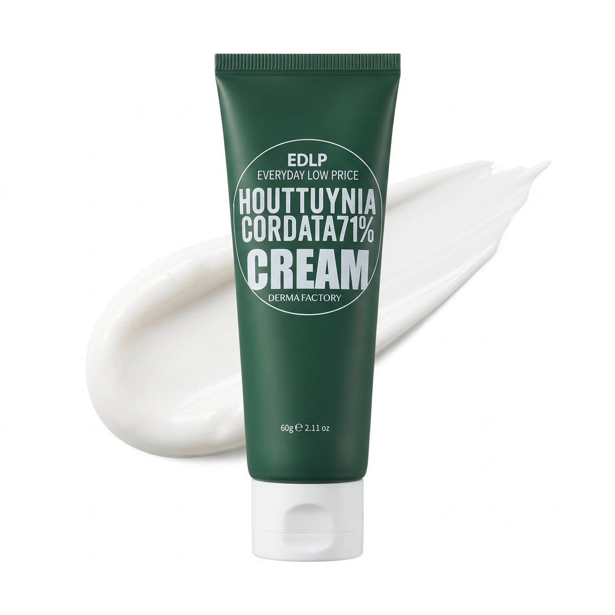 DERMA FACTORY EDLP Houttuynia Cordata 71% Moisture Cream 60g