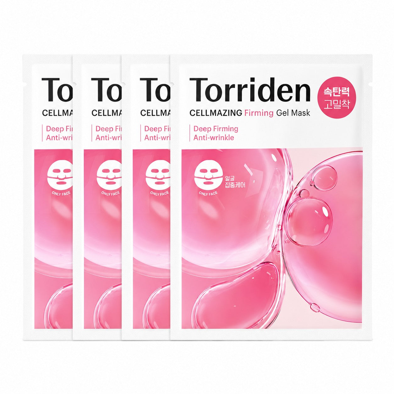 Torriden CELLMAZING Low Molecular Collagen Firming Gel Mask 4 Sheets