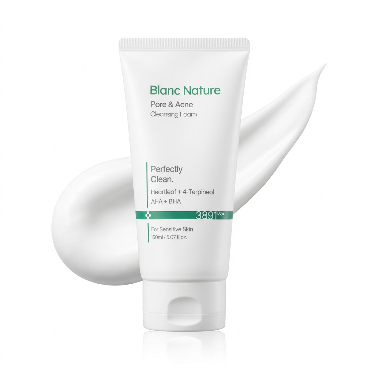 Blanc Nature Poer & Acne Cleansing Foam 150ml