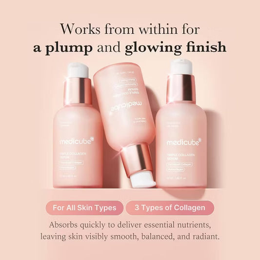 Medicube Pink PDRN Triple Collagen Serum