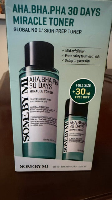 SOME BY MI BHA PHA Miracle Toner 150ml plus free Mini size