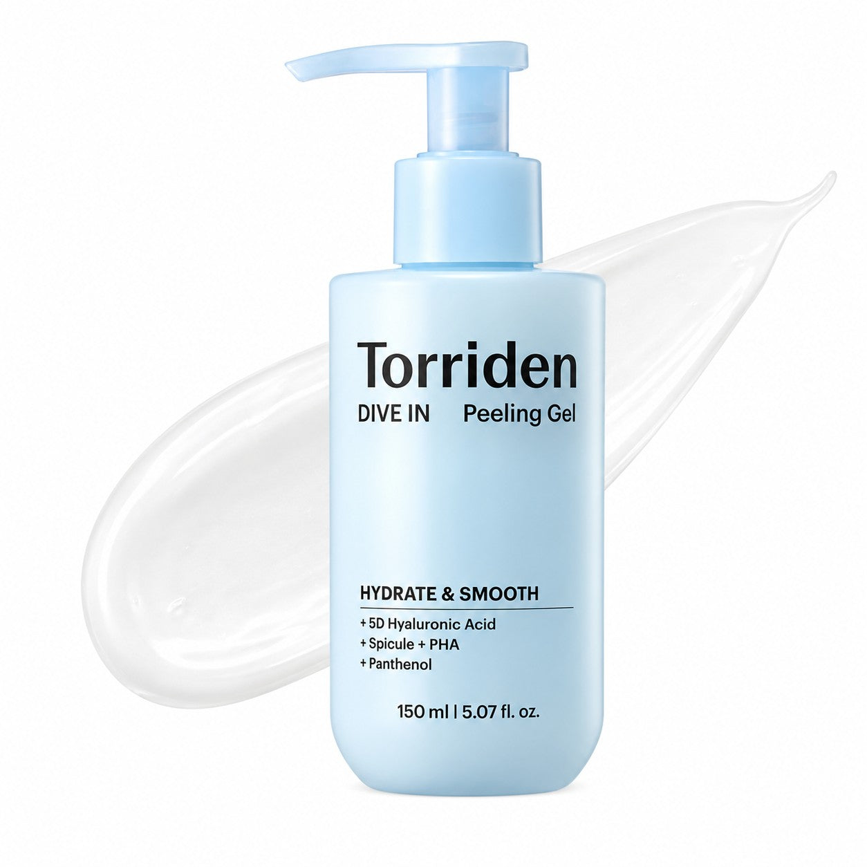 Torriden DIVE IN Low Molecular Hyaluronic Acid Moisture Peeling Gel 150ml