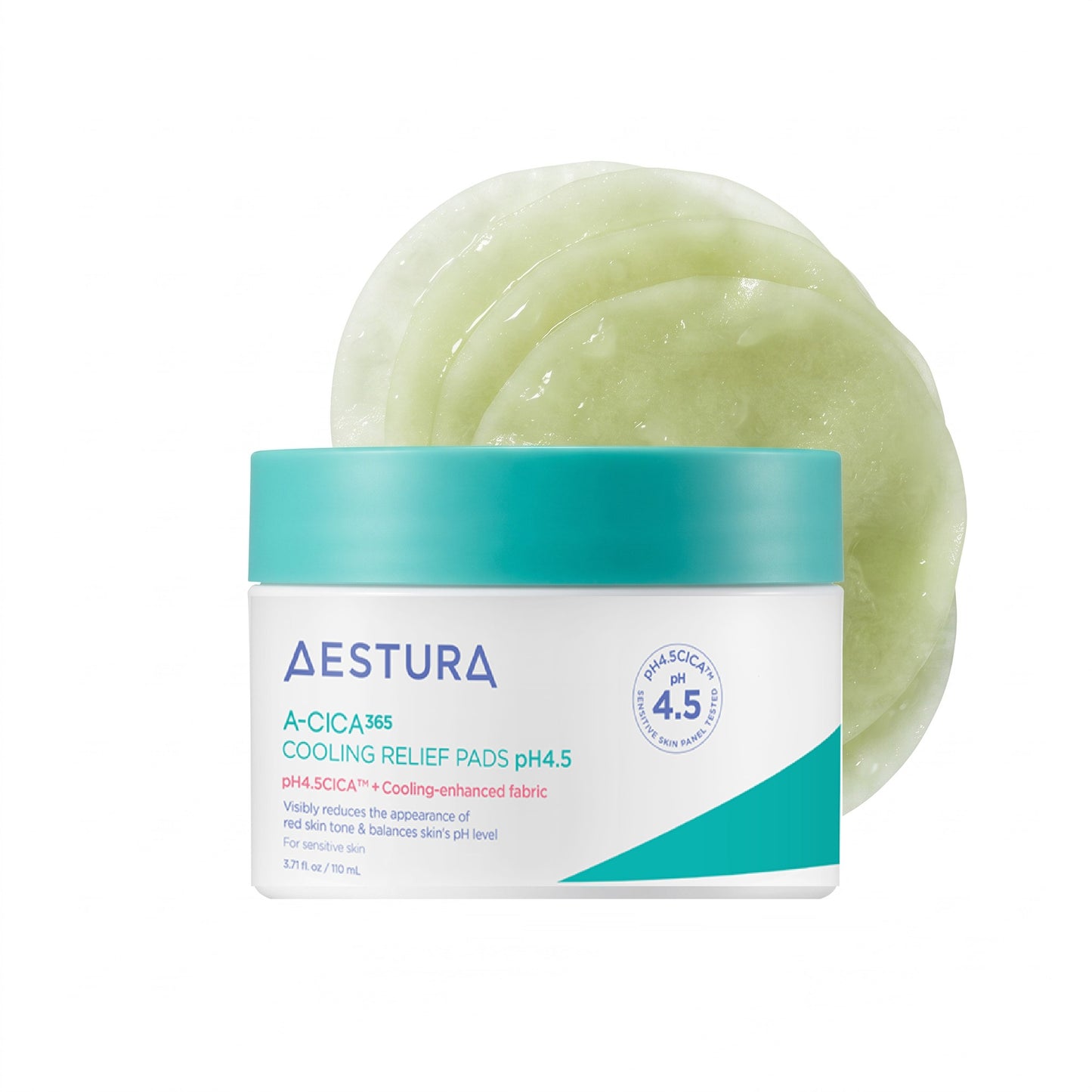 AESTURA A-Cica 365 Cooling Relief Pads pH4.5 60 Pads