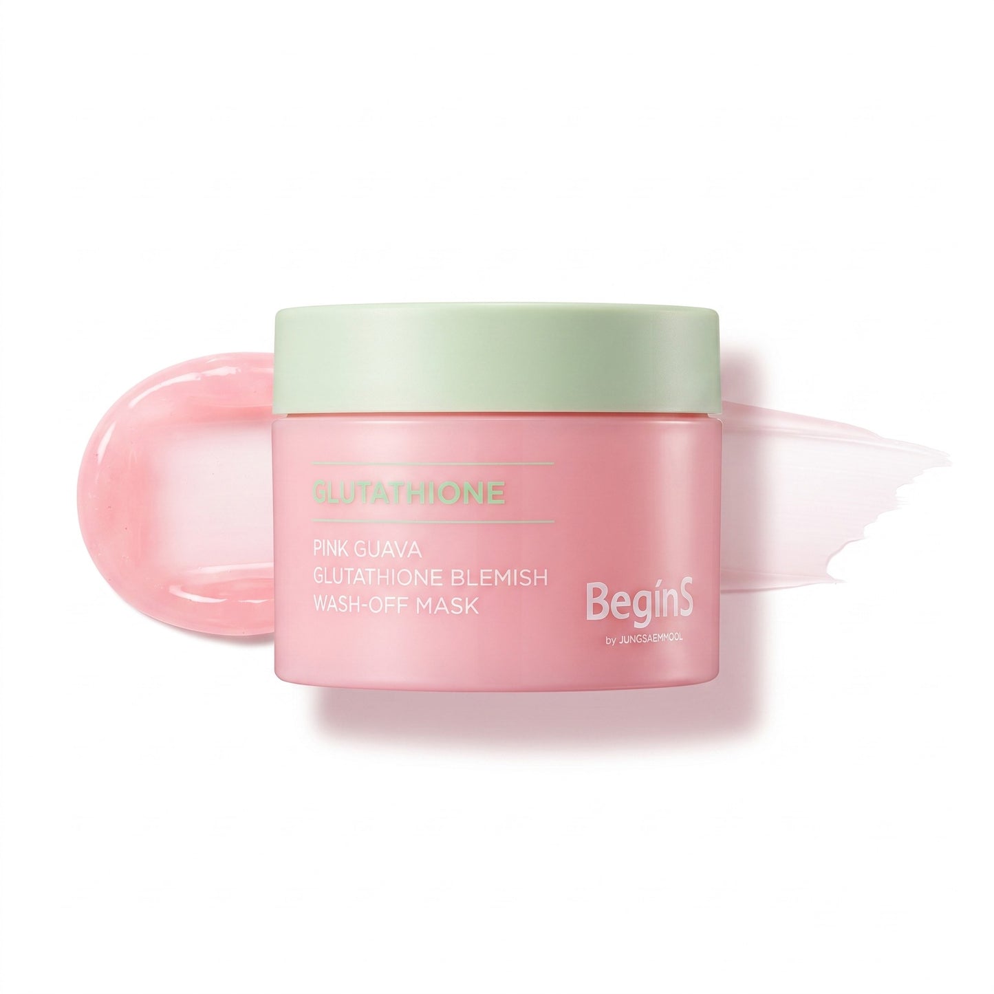 BeginS by JUNGSAEMMOOL Pink Guava Glutathione Blemish Wash-off Mask 90g
