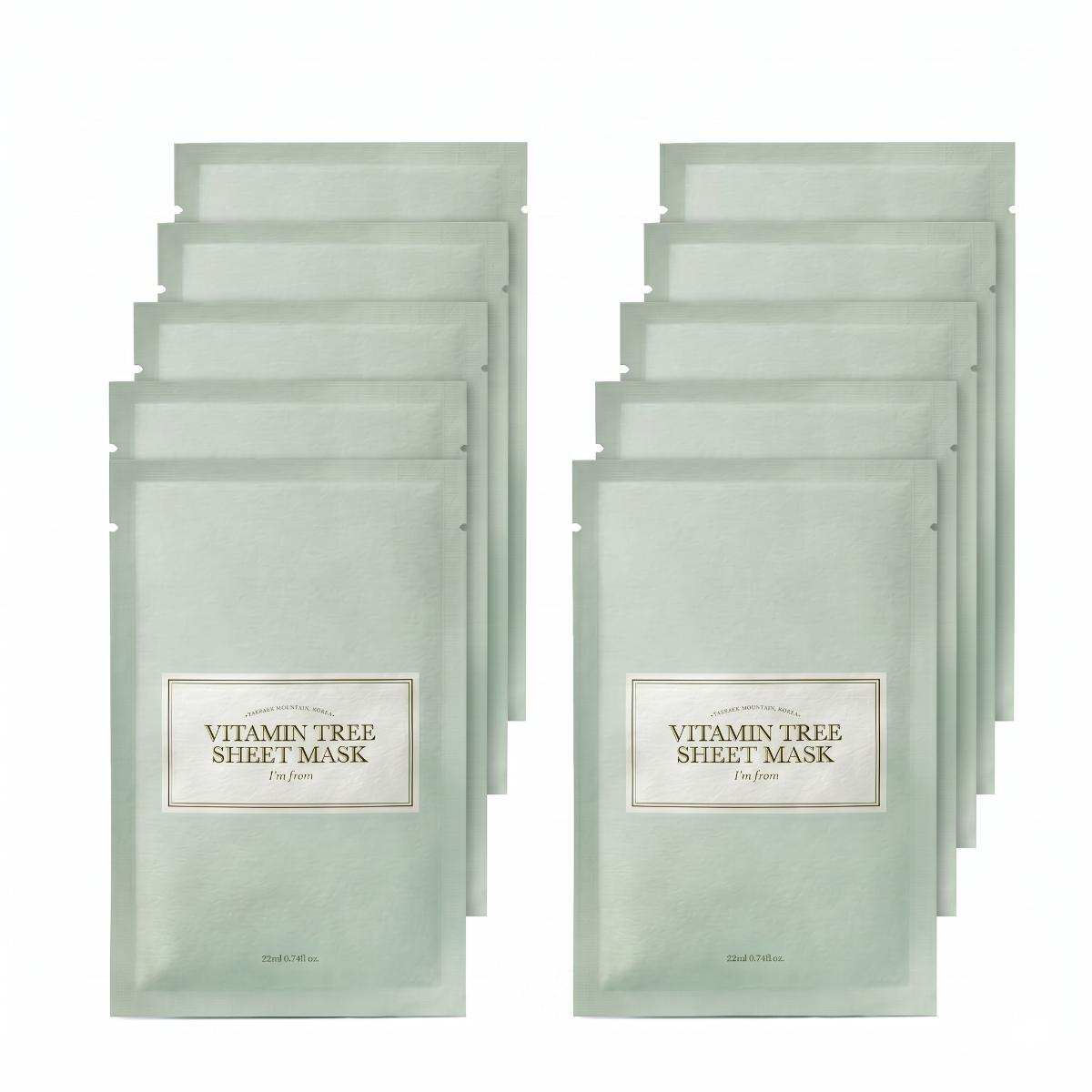I'm From Vitamin Tree Sheet Mask 10 Sheets