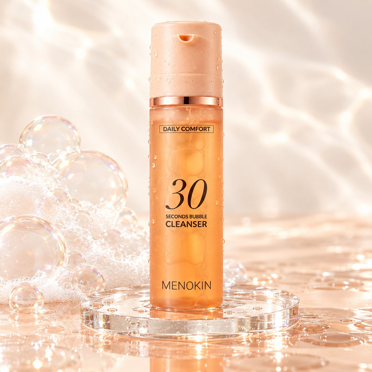 MENOKIN 30Seconds Bubble Cleanser Daily Comfort 150ml