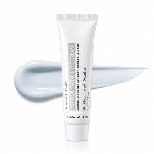 DERMA FACTORY Peptide Facial & Eye Cream 20ml