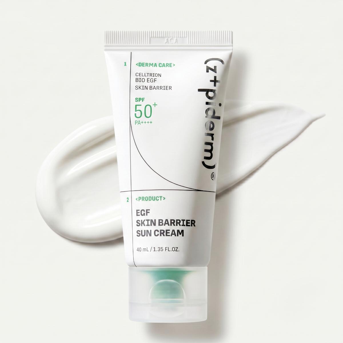 z+piderm EGF Skin Barrier Sunscreen 40ml