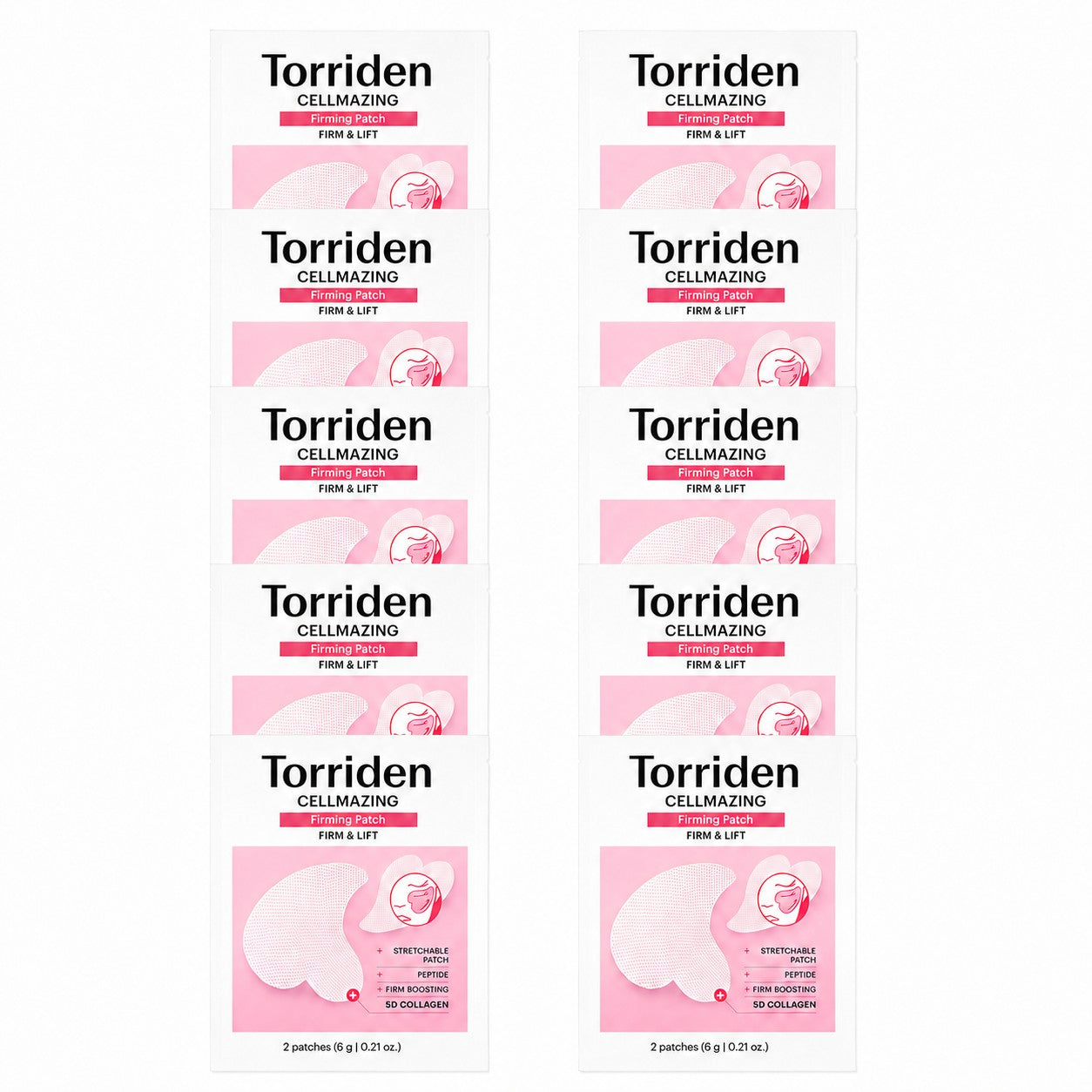 Torriden CELLMAZING Firm & Lift Firming Patch 10 Patches