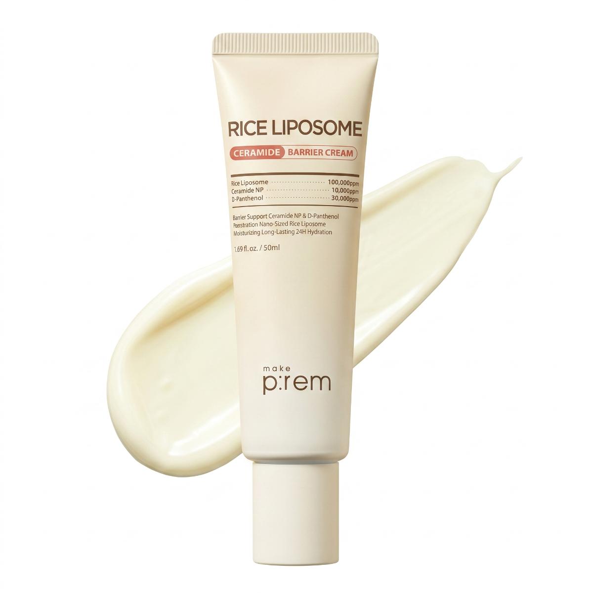 make p:rem Rice Liposome Ceramide Barrier Cream 50ml