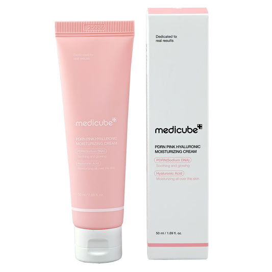 Medicube PDRN pink hyaluronic moisturizing cream