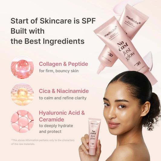 Medicube collagen NO CAST sunscreen SPF 50 PA++++