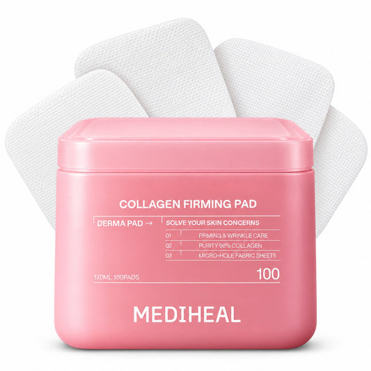MEDIHEAL Collagen Firming Pad 100 Pads