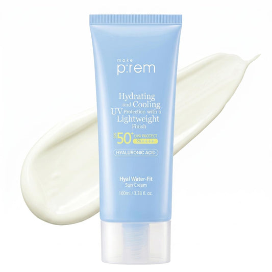 make p:rem Hyal Water Fit Sun Cream 100ml