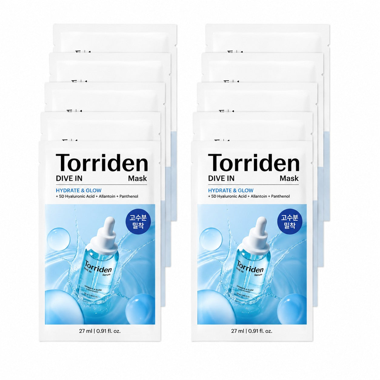 Torriden DIVE IN Low Molecular Hyaluronic Acid Mask 10 Sheets