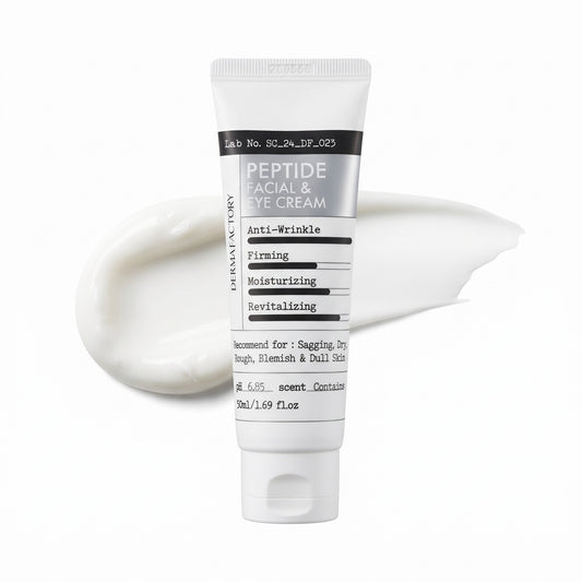 DERMA FACTORY Peptide Facial & Eye Cream 50ml