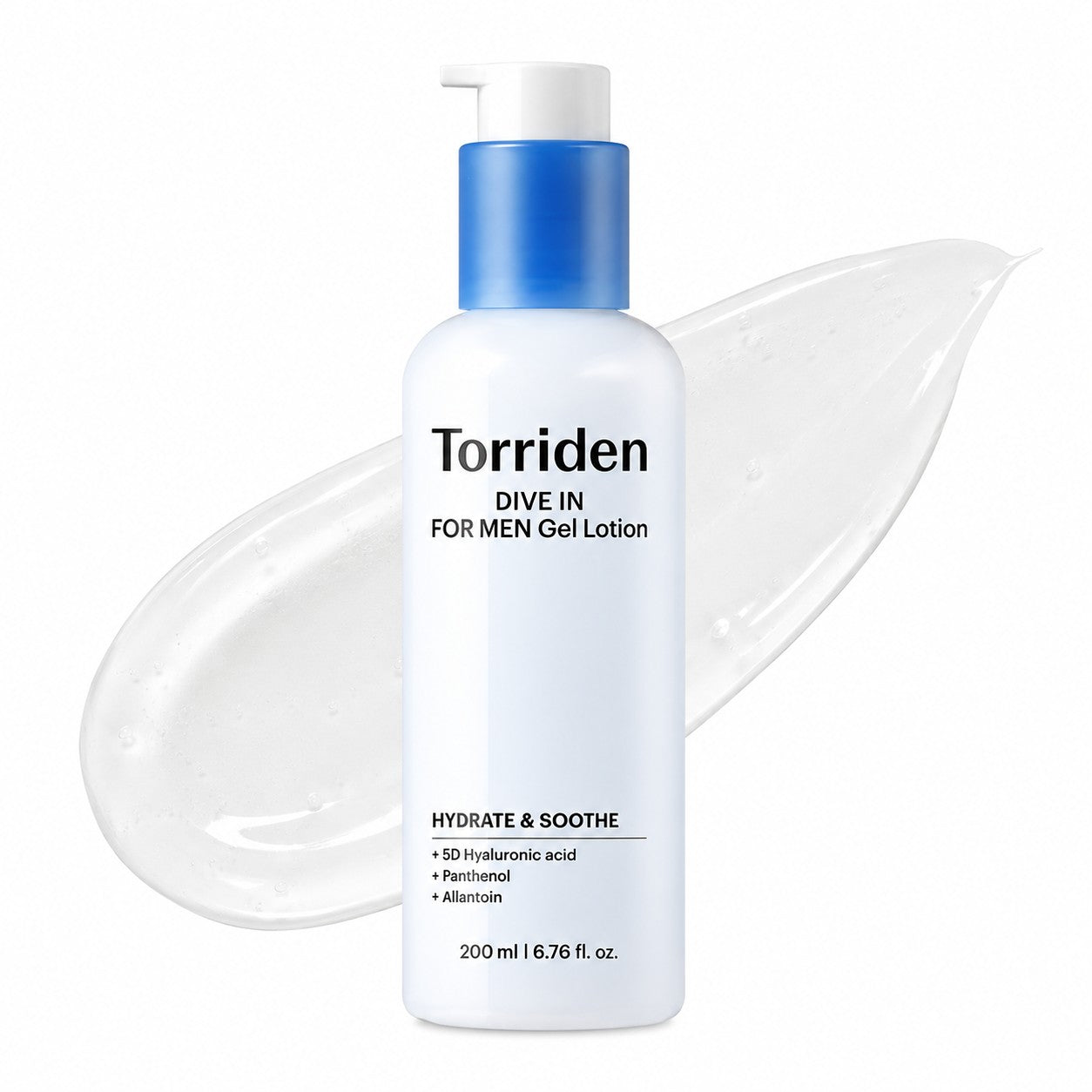 Torriden DIVE IN For Men Low Molecular Hyaluronic Acid Gel Lotion 200ml
