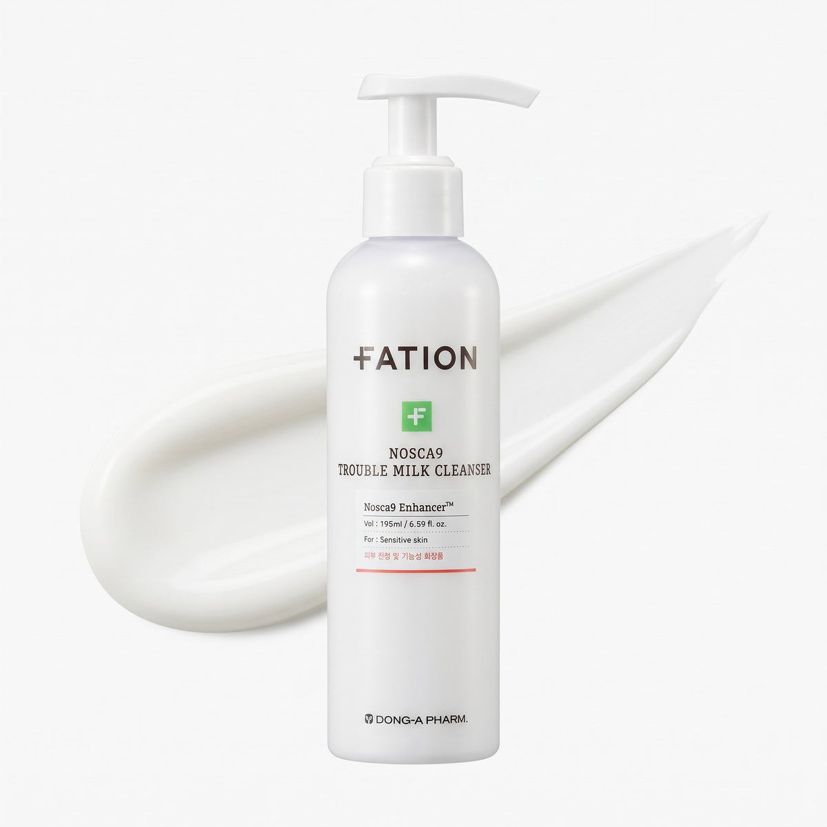 FATION Nosca9 Trouble Milk Cleanser 195ml