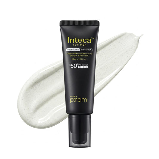 make p:rem Inteca For Men Tone Cover Sun Lotion 50ml