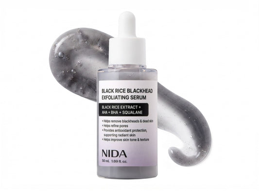 NIDA Black Rice Blackhead Exfoliating Serum 50ml
