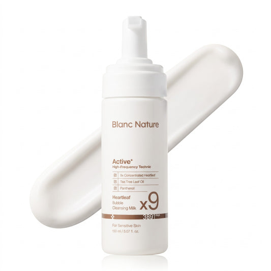 Blanc Nature 9x Houttuynia Cordata Bubble Cleansing Milk 150ml