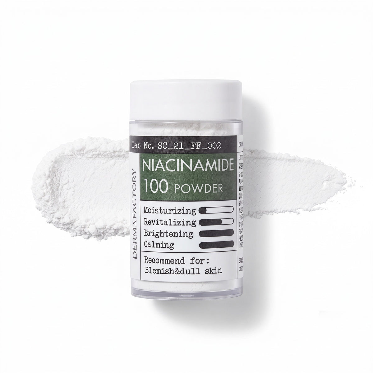DERMA FACTORY Niacinamide 100 Powder 7g