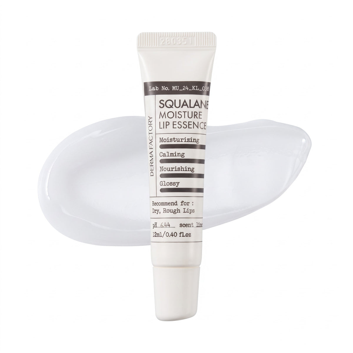 DERMA FACTORY Squalane Moisture Lip Essence 12ml
