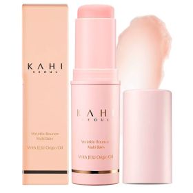 KAHI Wrinkle Bounce Moisturizing Multi Balm for Face Daily Face Moisturizer Stick All-in-One Multi Balm Hydrating Lip Eye Neck Cream
