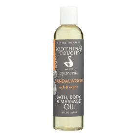 Cedar Sage Bath, Body & Massage Oil | Ayurvedic Blend with 6 Carrier Oils | Relaxing, Nourishing & Aromatherapy Care – 8 oz