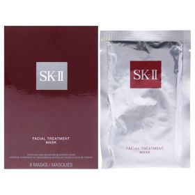 Facial Treatment Mask by SK-II for Unisex - 6 Pc Mask