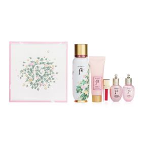 WHOO (THE HISTORY OF WHOO) - Bichup First Moisture Anti-Aging Essence Special Set: Essence 130ml+ Balancer 20ml+ Emulsion 20ml+ Cleanser 40ml+ Li