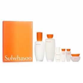 SULWHASOO - Essential Comfort Balancing Daily Routine Set: Water 150ml+Emulsion 125ml+Water 15ml+Emulsion 15ml+Firming Cream 15ml ... 6pcs