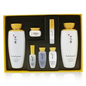 Sulwhasoo - Essential Duo Set: Balancing Water (125ml+15ml) + Balancing Emulsion (125ml+15ml) + Activating Serum 8ml + Rejuvenating Eye Cream 3.5 ml +