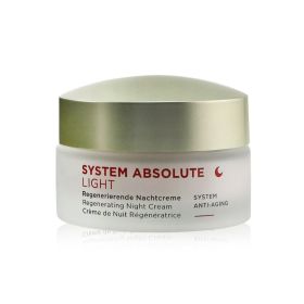 System Absolute System Anti-Aging Regenerating Night Cream Light - For Mature Skin