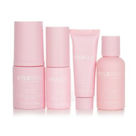 KYLIE SKIN - 4-Piece Mini Set: Foaming Face Wash 30ml + Face Moisturizer 15ml + Vitamin C Serum 10ml + Vanilla Milk Toner 30ml 353560 4pcs
