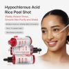 medicube Hypochlorous Acid Peel Shot Duo for Face & Body: Hypochlorous Acid Facial & Body Peel Shot | Exfoliating Serum Set with Rice Extract