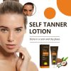 EELHOE Self Tanner Lotion, Outdoor Sun Quick Tanning Wheat Healthy Skin Hydrating Summer Beach