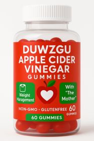 AppleVinegar Gummies, 60 count (Option: 60 Tablets Per Bottle-1PCS)