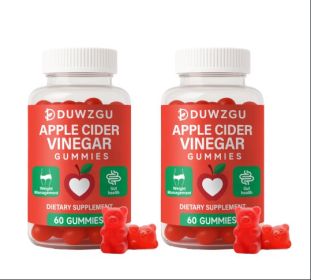 AppleVinegar Gummies, 60 count (Option: 60 Tablets Per Bottle-2PCS)