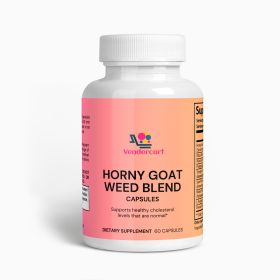 Horny Goat Weed Herbal Blend Boosts Libido, Energy, Stamina and Hormonal Balance, 60 count (Option: HORNY GOAT WEED BLEND)