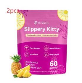Female Probiotic Gummy PH balance, 60 count (Option: Picture color-2PCS)