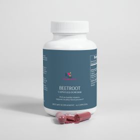 Beetroot Powder for Natural Energy, Heart Health and Antioxidant Support, 60 count (Option: BEETROOT)