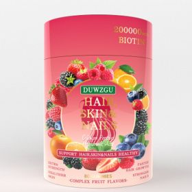 Hair And Skin Nail Gummies (Option: Picture color-Eighty pieces)