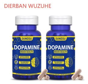Dopamine Capsules for Brain Health for attention and focus - vegan (Option: DI ER BAN-2PCS)