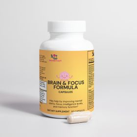 Nootropic Brain and Focus Support, 60 count (Option: BRAIN AND FOCUS FORMULA)