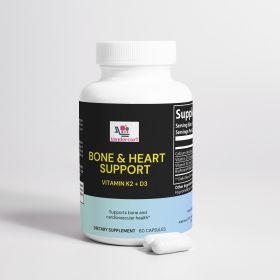 BONE AND HEART SUPPORT WITH VITAMIN K2 AND D3 (Option: BONE AND HEART SUPPORT)
